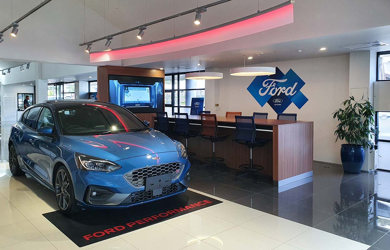 The South Auckland Motors Opens Redeveloped Dealership - Showroom Community Area